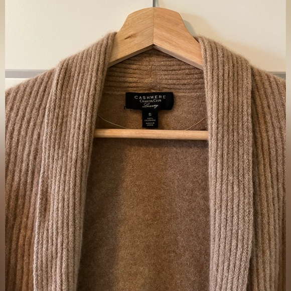 Charter Club Luxury Cashmere Cardigan VGUC - Picture 2 of 4